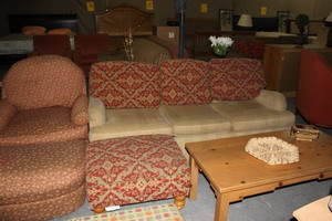red and beige sleeper Sofa Bed Blowout Sale in Phoenix
